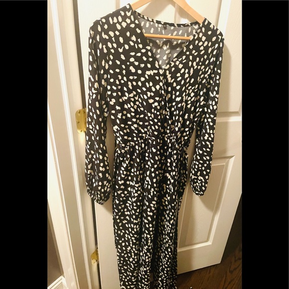 Leopard Print Long Maxi Dress - Brand New w/o tag - Picture 2 of 3